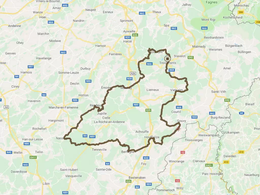 Zoeterwoussies routes Ardennen 2024