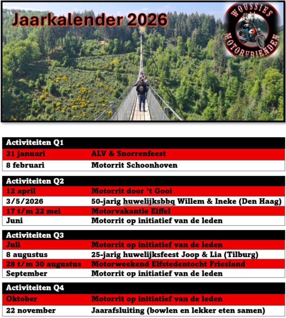 woussies mvg kalender 2026